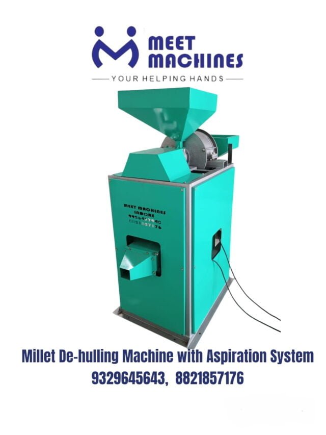 Millet Dehulling Machine with Aspiration System